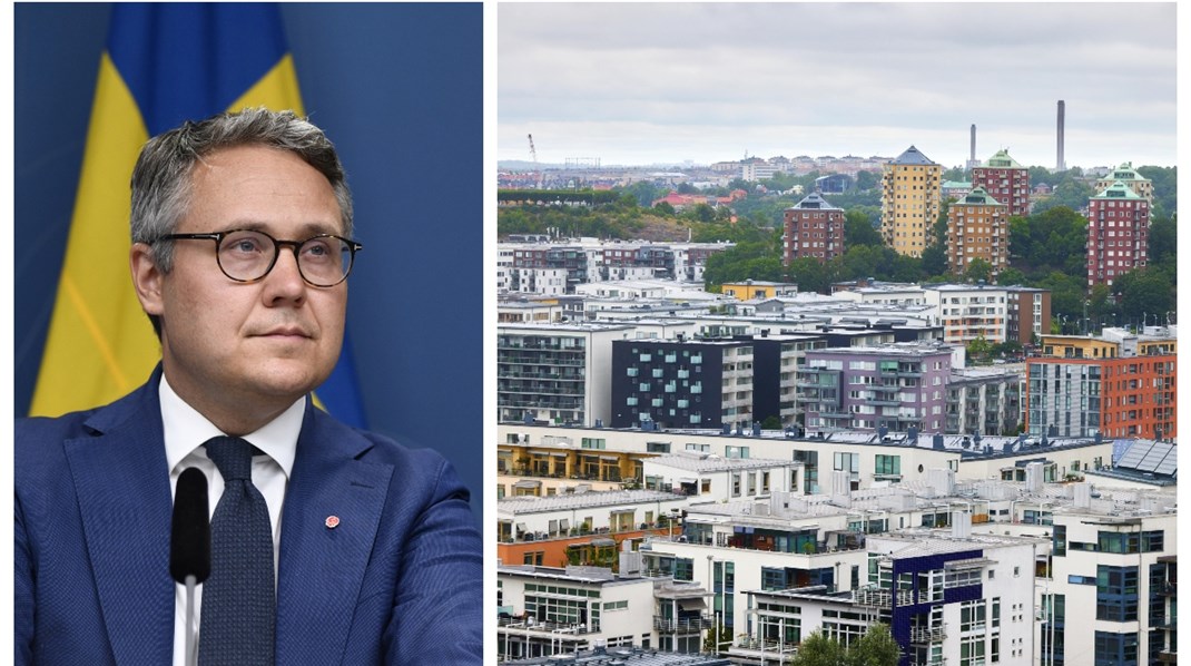 Bostadsminister Johan Danielsson (S) tycker det är tidigt att sätta ner foten om vilka åtgärder man ska införa för att hindra ett stopp i byggandet. 