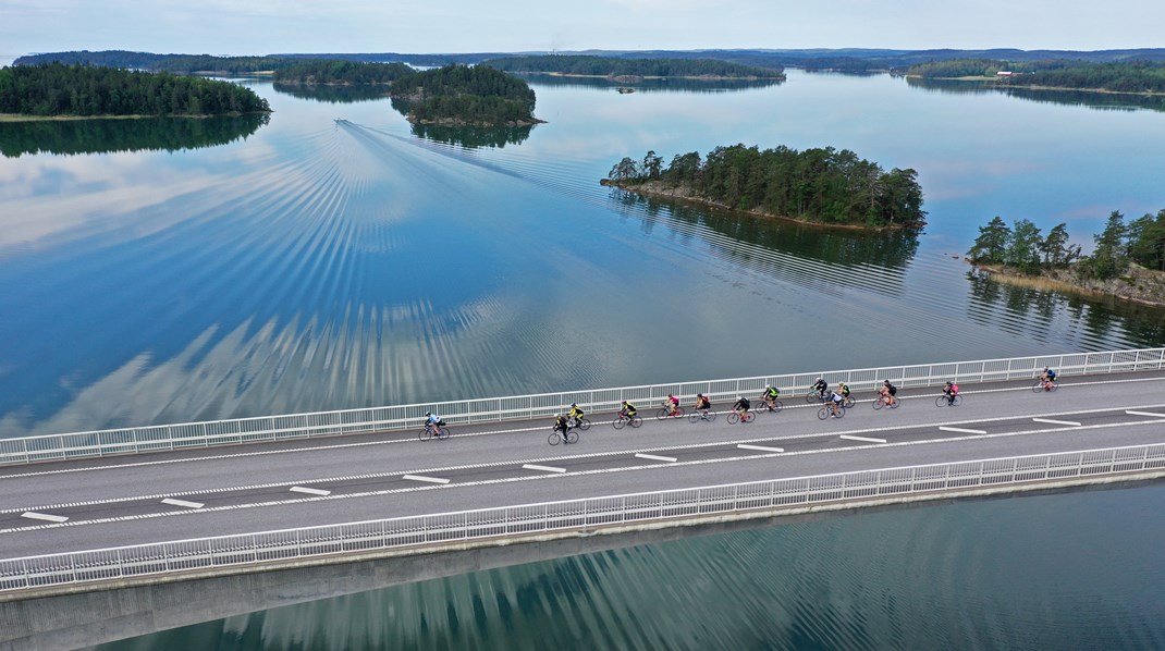 Stora Hammarsundet, norra Vättern.