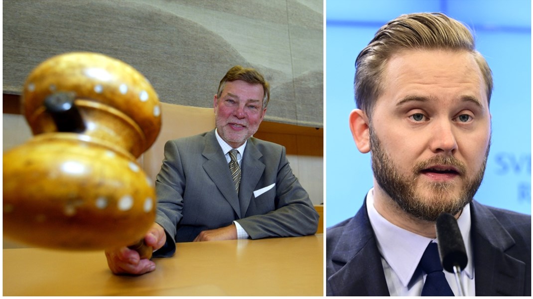 Björn von Sydow (S) är bekymrad för hur SD skulle kunna hantera talmansposten. Henrik Vinge (SD) avfärdar den kritiken.