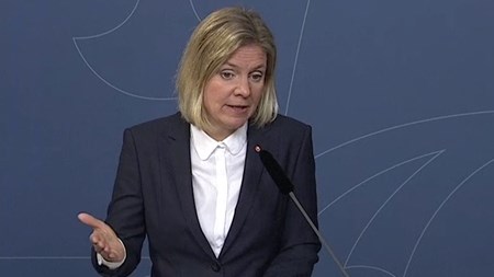 I Magdalena Anderssons (S) vårbudget ökar de riktade statsbidragen med 76 procent.