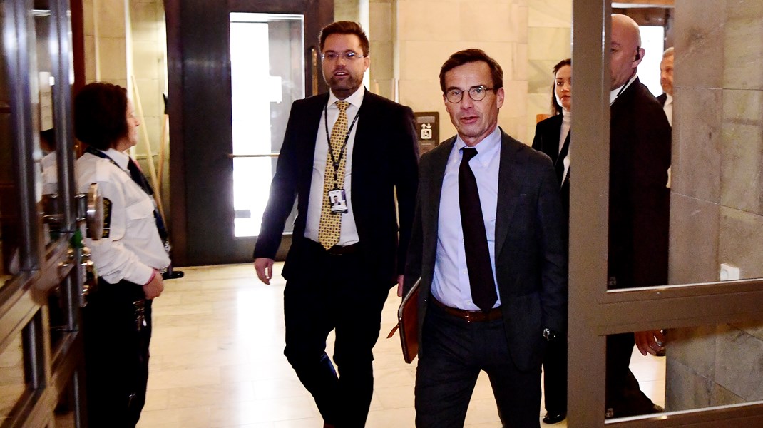 Omröstningen om Ulf Kristersson (M) som ny statsminister kan ske på måndag, om allt går som planerat. 