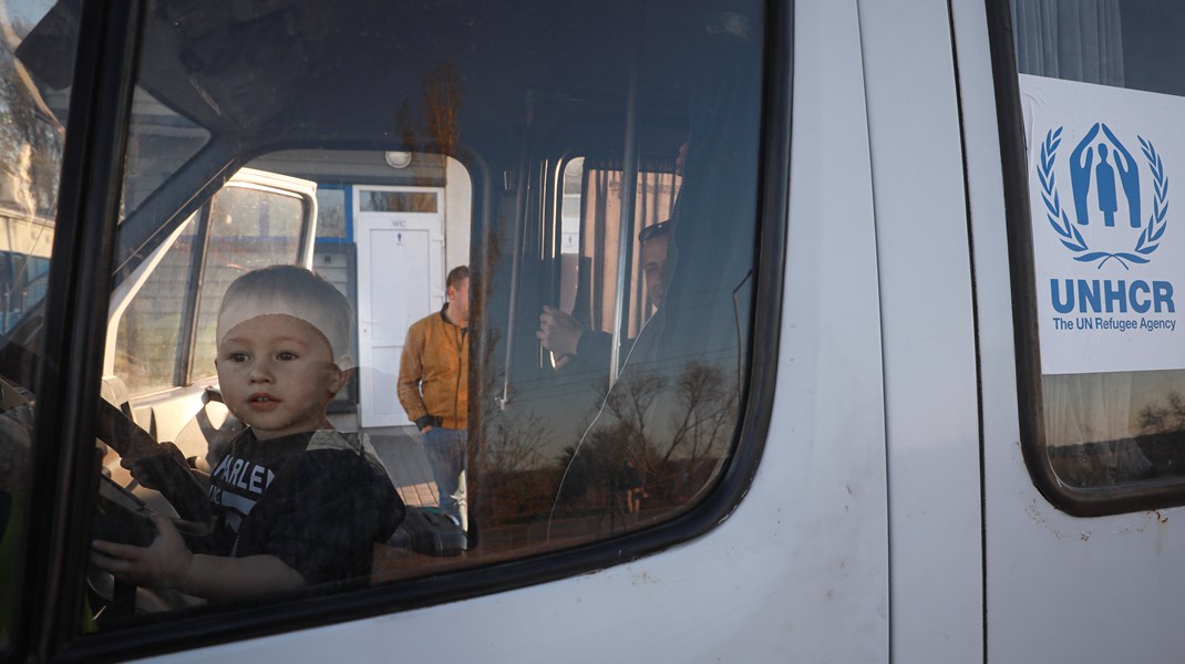 När Ryssland invaderade Ukraina satsade Sverige för UNHCR stort på annonsering i sociala medier för att snabbt få in pengar till hjälp åt de flyende. (Arkivbild)