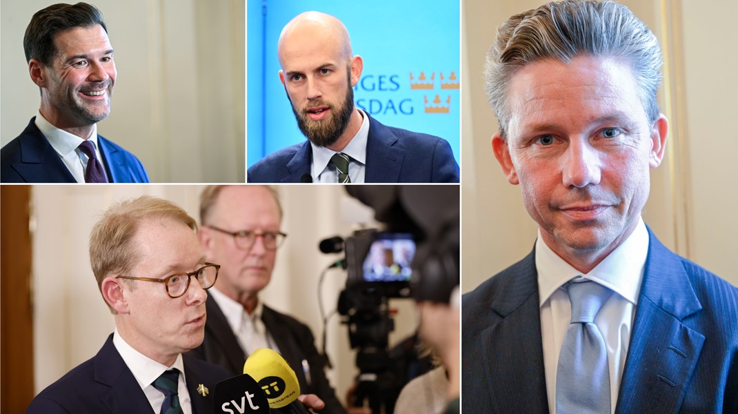 Nya ministrar, nya portföljer och en ommöblering mellan departementen.