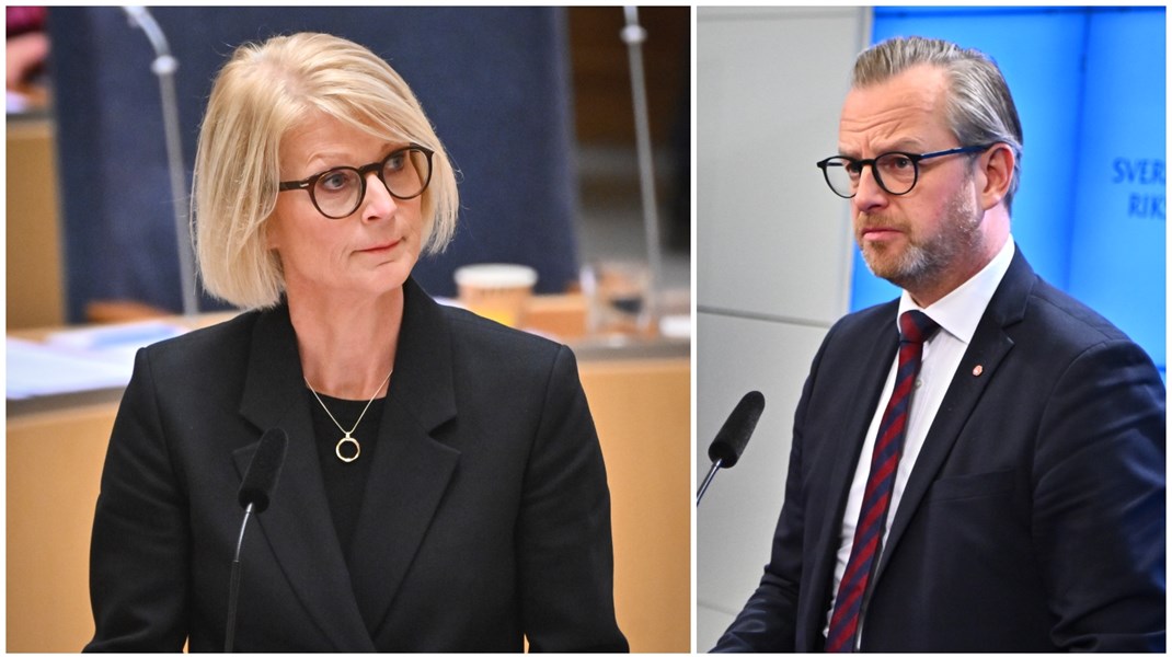 Elisabeth Svantesson (M) presenterade sin första budget som finansminister tidigare i veckan. Mikael Damberg (S) ser framför sig besparingar i välfärden, eller skattehöjningar i kommunerna.