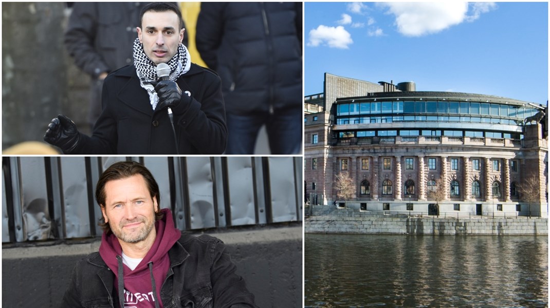 Bassem Nasr (MP) och Martin Melin (L) är två av riksdagsvikarierna under hösten och våren.