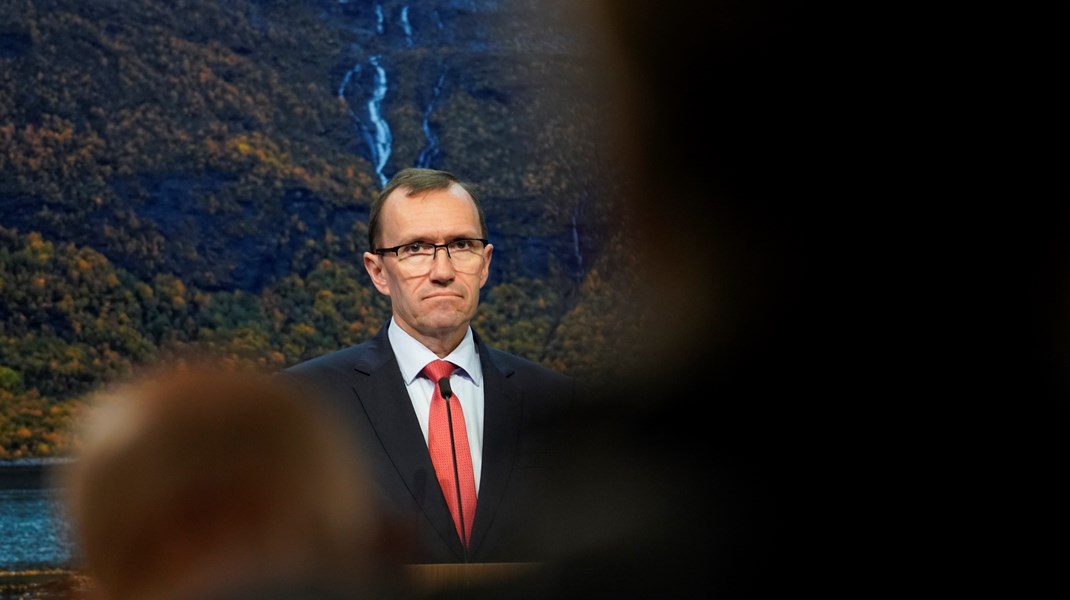 Espen Barth Eid, Norges miljö- och klimatminister. Norska regeringen får kritik för att inte satsa tillräckligt på energieffektiviseringar av byggnader. 