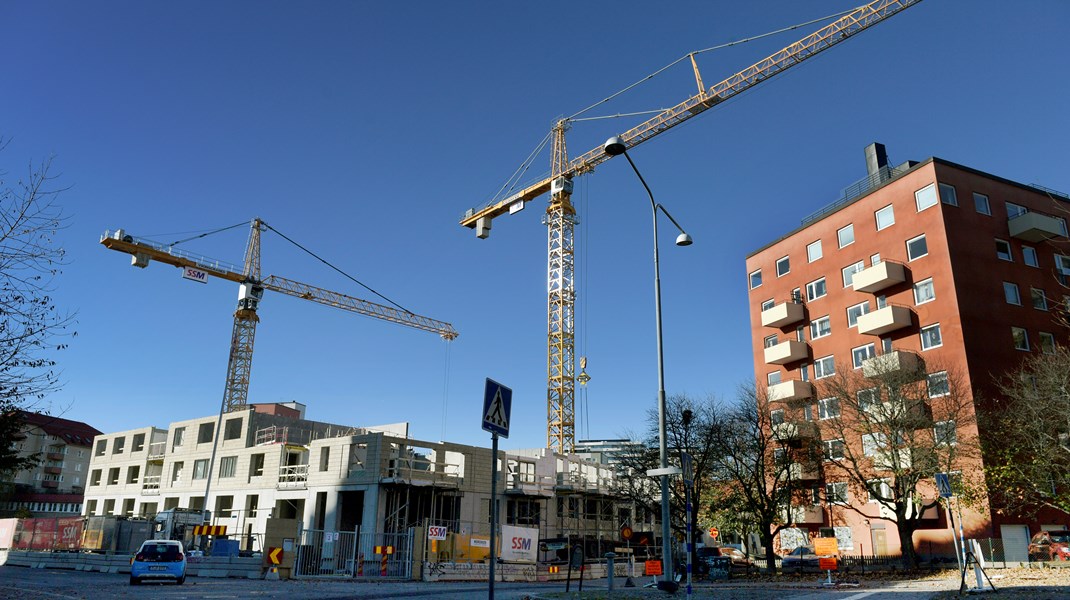 Johan Deremar, analysansvarig på Byggföretagen, spår fler varsel och konkurser i byggbranschen. 