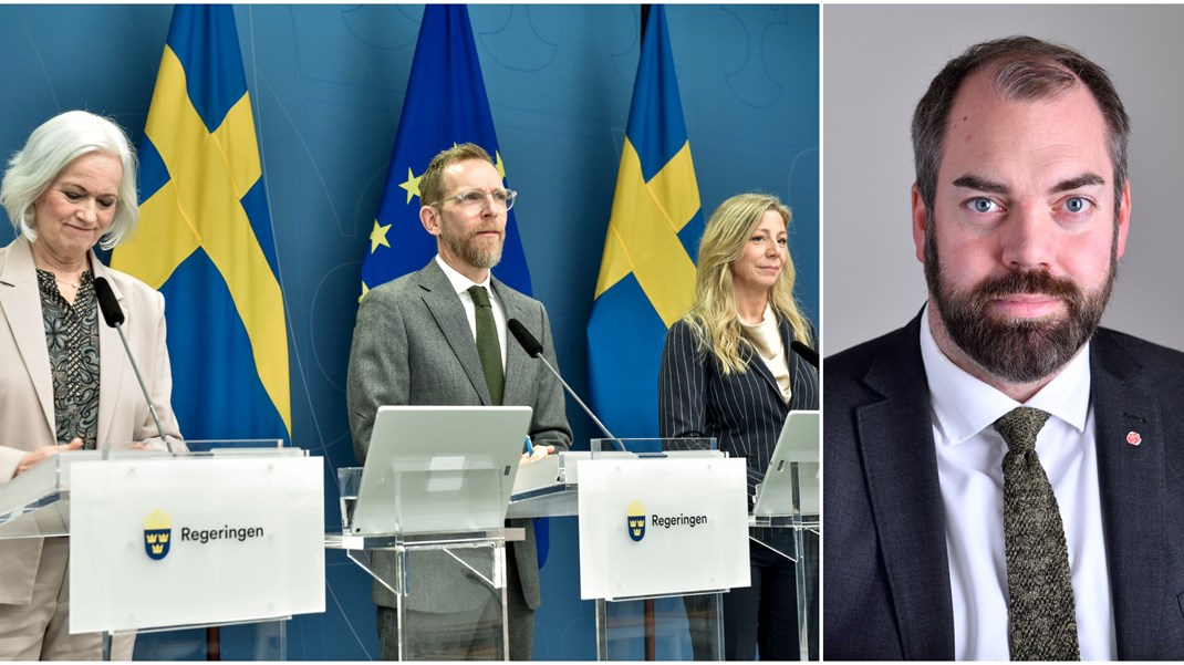 S: Åkesson och Kristersson försvarar gräddfil i vården