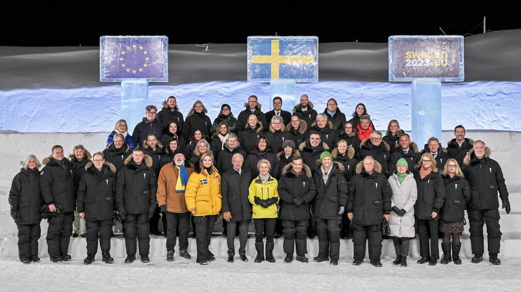 Närings- och energiministerns uttalanden skedde i samband med EU-kommissionens besök på bland annat LKAB.