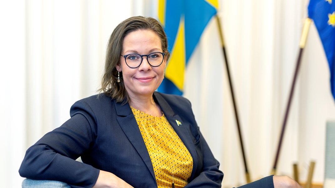 Migrationsminsister Maria Malmer Stenergard (M) välkomnar att migration lyfts fram på EU-toppmötet. ”Jag tror att det kan driva på takten med [migrations]pakten”, säger hon.  