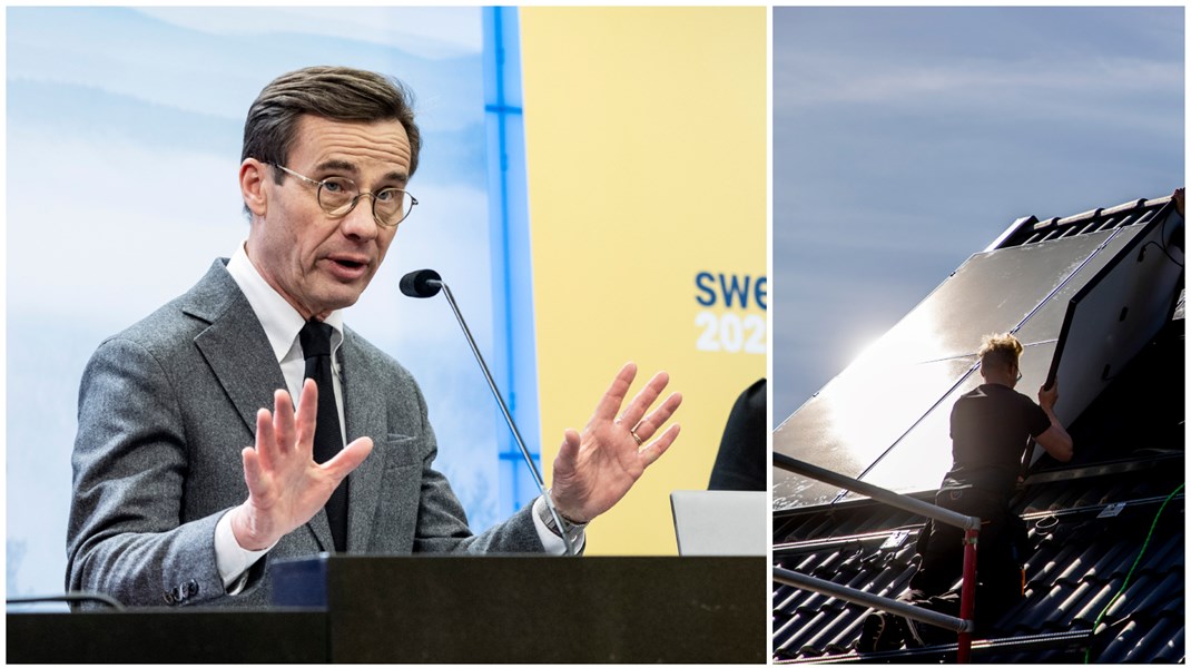 Den europeiska solcellsindustrin är liten, fragmenterad och satt under hård press efter ett decennium av aggressiv industripolitik från Kina, skriver debattörerna som hoppas att Ulf Kristersson välkomnar EU-kommissionen förslag om bland annat tillfälligt
flexiblare statsstödsregler.