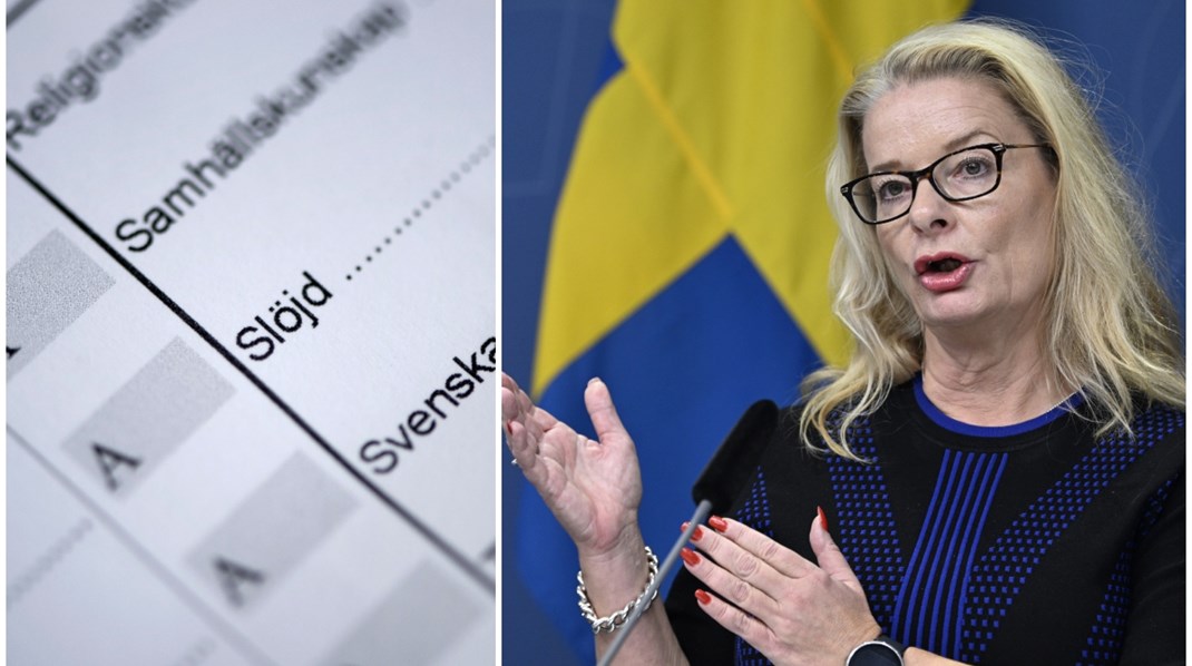 ”Betygsinflationen är ett stort problem, och vi vet att den är allra störst i fristående skolor”, säger skolminister Lotta Edholm (L).