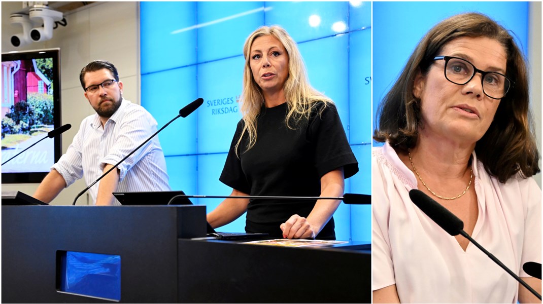 Sverigedemokraternas vice gruppledare Linda Lindberg kommenterar beslutet att klimatdebattören Elsa Widding nu blir suppleant i skatteutskottet. 