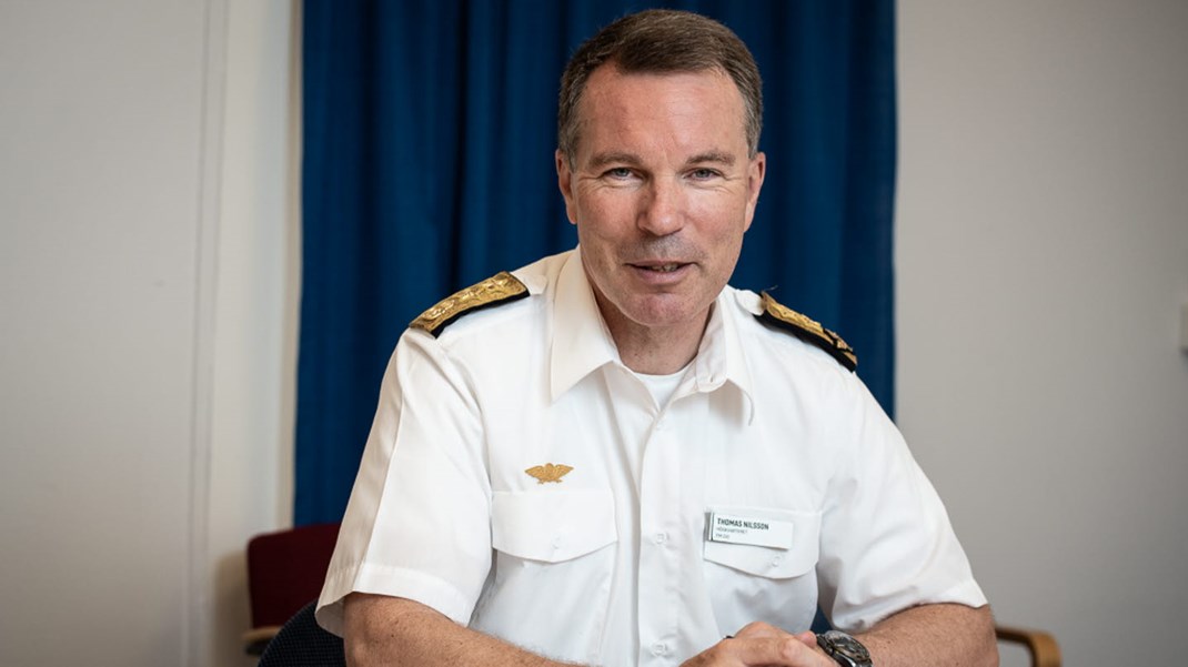 Generalmajor Thomas Nilsson blir ny chef för enheten för underrättelse- och säkerhetstjänst, Must.