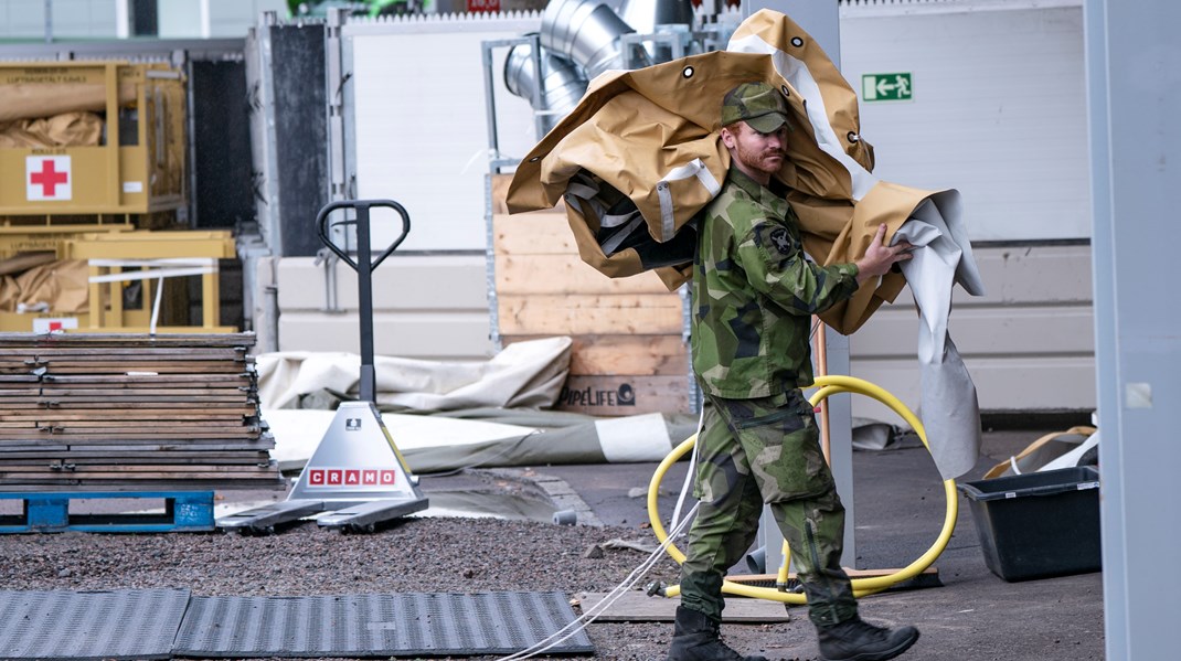 Läkarförbundet och Militärläkarföreningen: Vården fungerar inte i fred, än mindre i kris