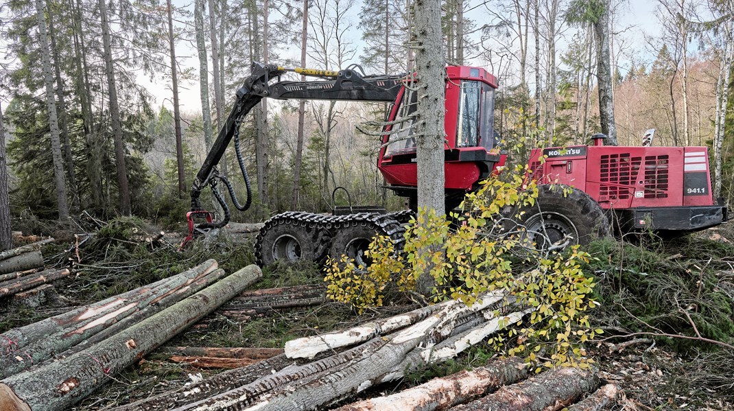 Skogsbruksrester får numera en tydligare dedikerad plats i bränsletanken. 