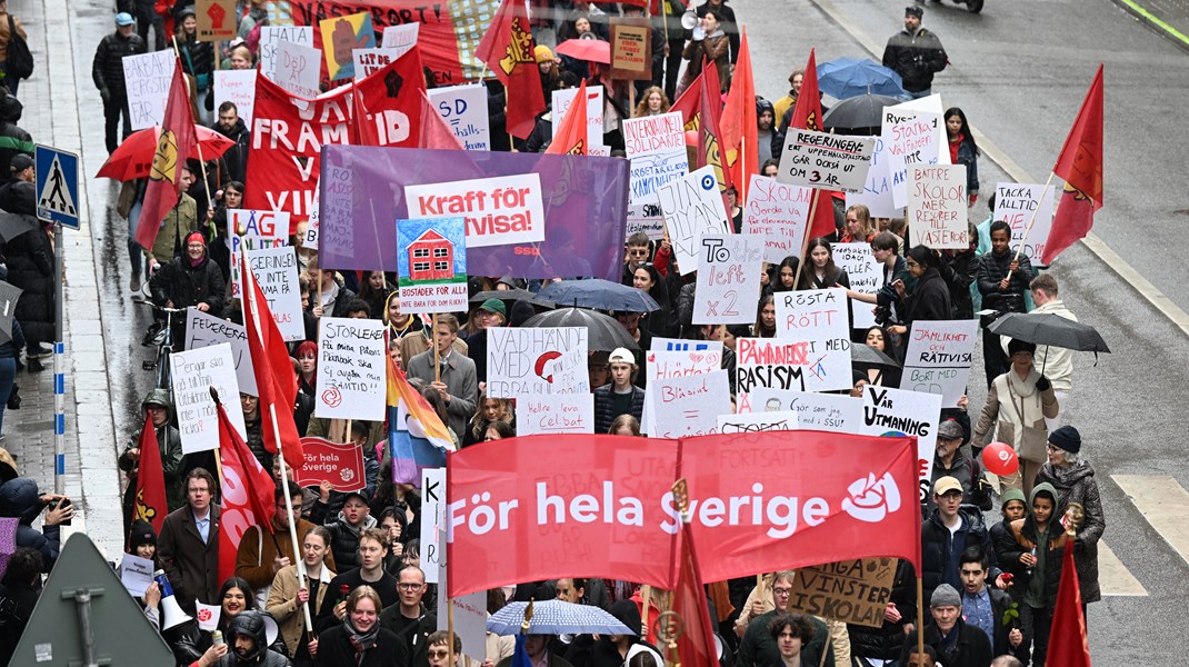 Förbjud polisen att använda drönare vid demonstrationer