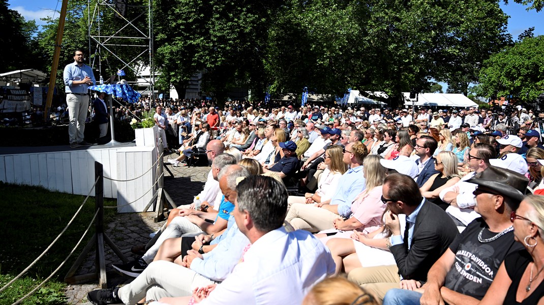 Åkesson nobbar Almedalen – hon ersätter