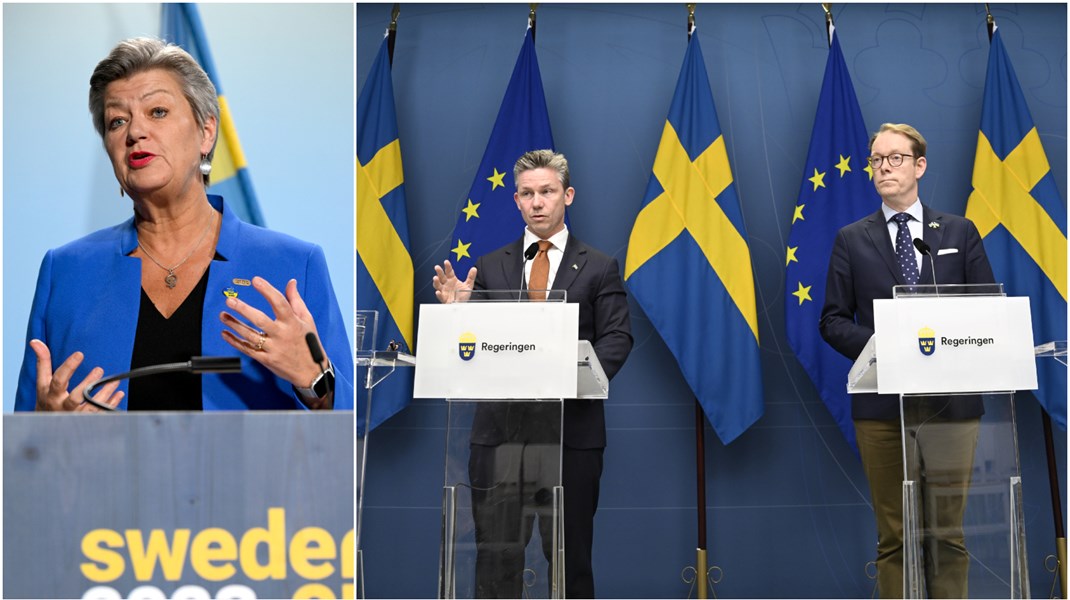 På måndagen får parlamentet besök av EU-kommissionär Ylva Johansson som ska
presentera sitt anti-korruptionspaket. Försvarsminister Pål Jonson och utrikesminister Tobias Billström väntas båda
till Bryssel i veckan