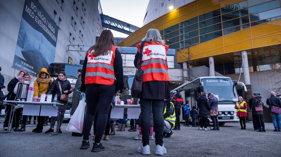 Regeringen vill omfördela ESF-pengar till ukrainaflyktingar