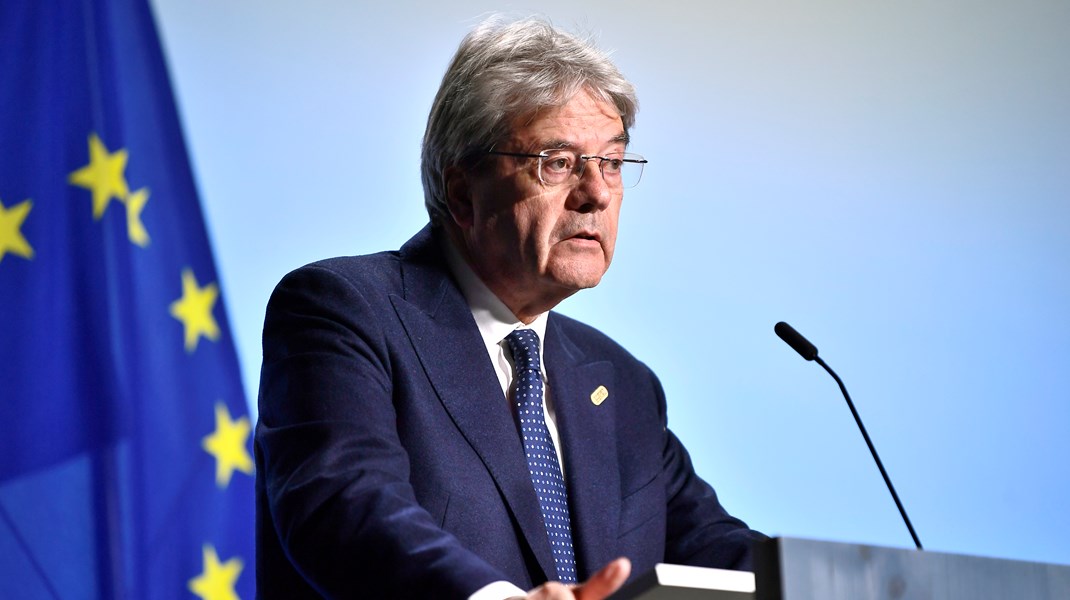 EU:s ekonomikommissionär Paolo Gentiloni presenterade rekommendationerna för EU-länderna för 2023 under onsdagen. 