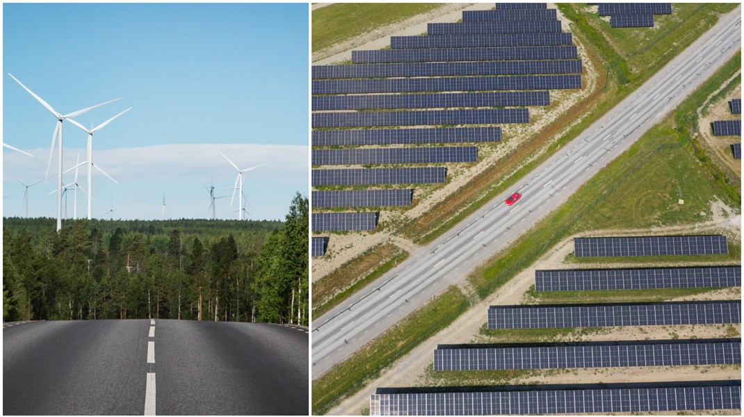 Långa och komplicerade tillståndsprocesser för byggnation av vindkraft och skatten på solel försvårar omställningen till fossilfri elproduktion, menar debattörerna.