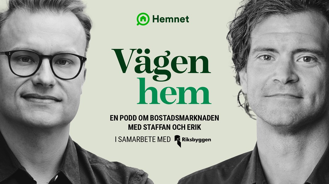 Staffan Tell (t.h.) kommer att analysera bostadsmarknaden tillsammans med Erik Holmberg (t.v.). 