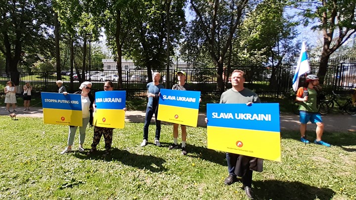 Akademikerförbundet SSR deltar i manifestationen.