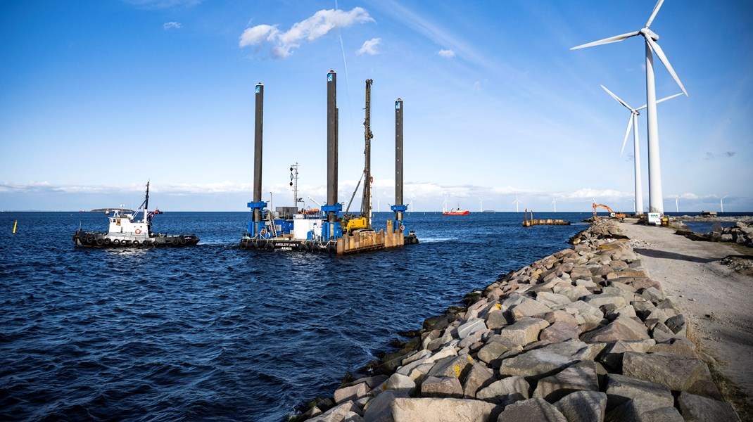 Arbetet med den 280 hektar stora halvön Lynetteholm i Köpenhamns hamn påbörjades i januari 2022. 