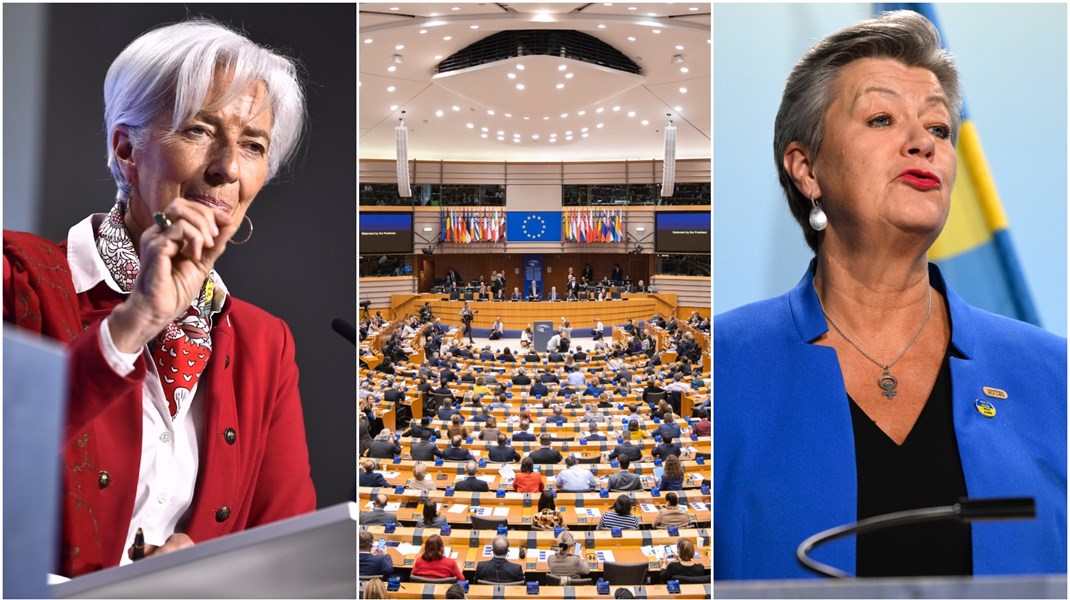 Europeiska centralbankens chef Christine Lagarde besöker EU-parlamentet i Bryssel och EU-kommissionär Ylva Johansson ska försöka ro delar av migrationspakten i hamn i Luxemburg. 