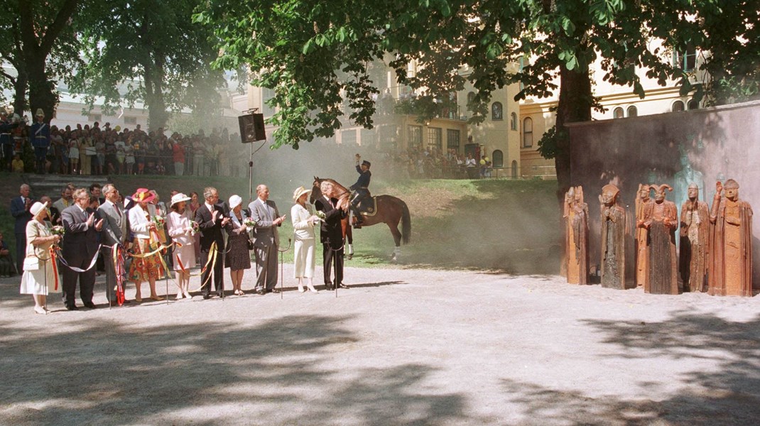 Firande av Kalmarunionens 600-årsjubilieum år 1997. 