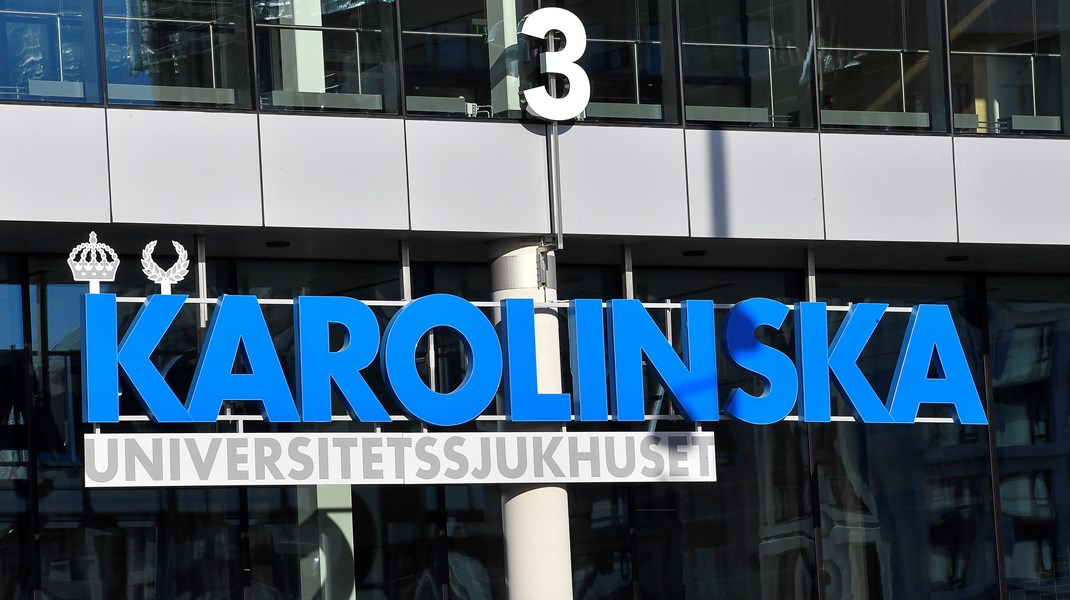 Storvarsel på Karolinska sjukhuset