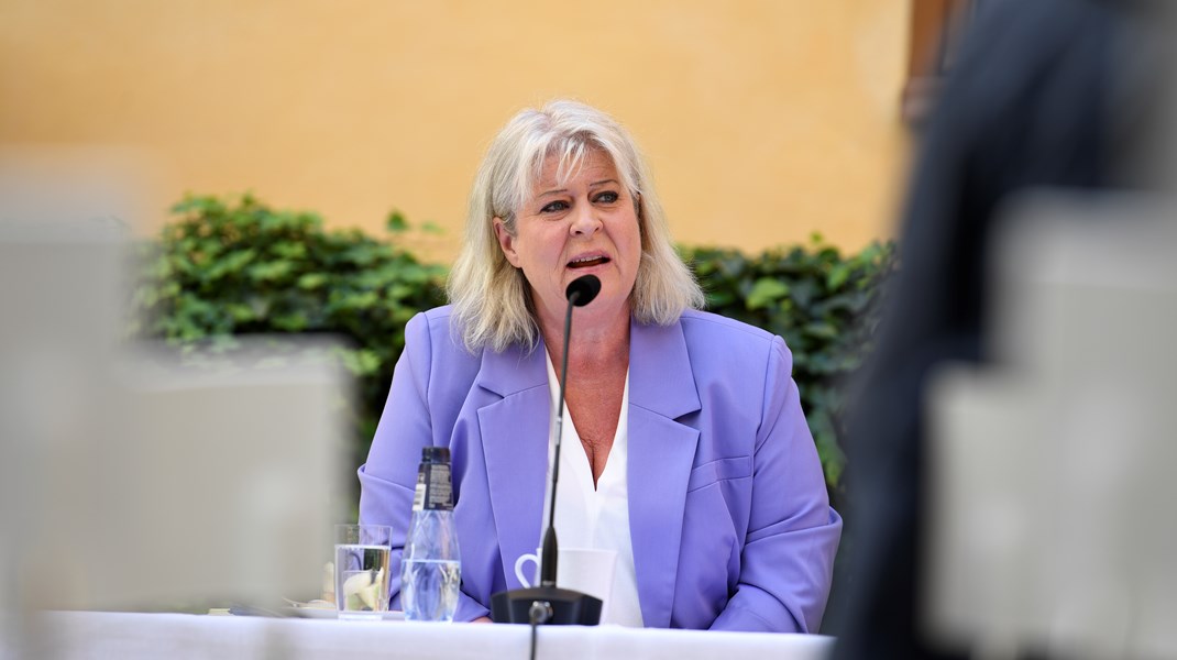 Socialtjänstminister Camilla Waltersson Grönvall (M).