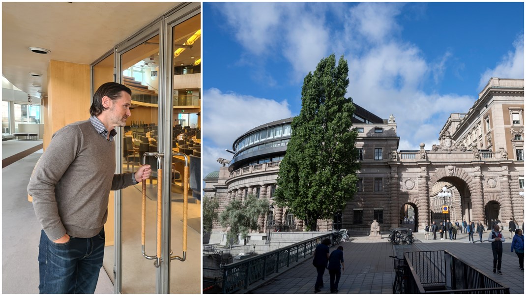 Martin Melin återvänder till riksdagen