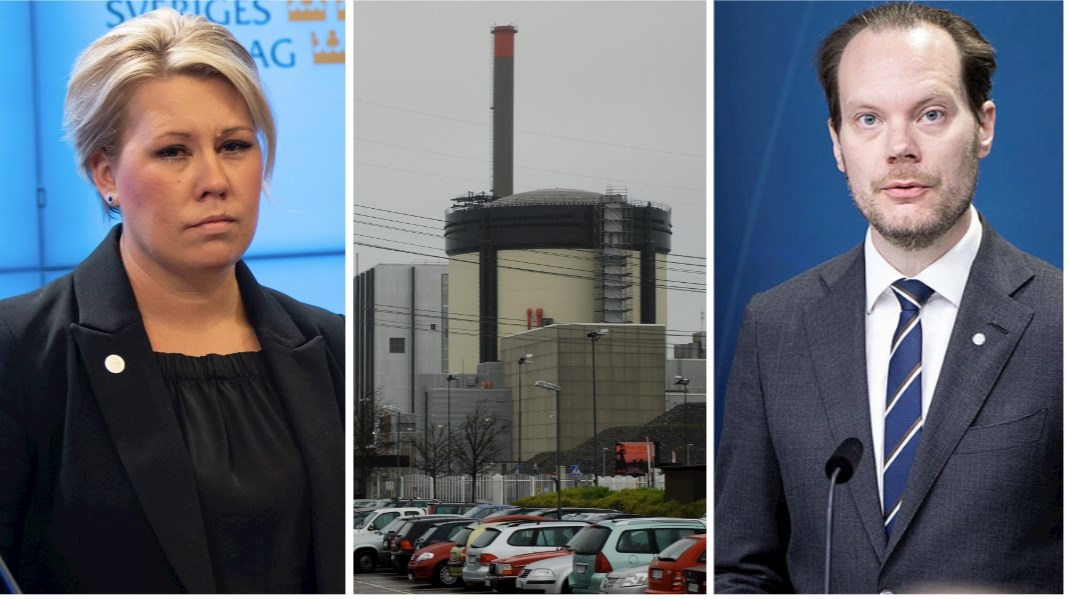 “Ofta har vi kommit så långt att det kan bli frågan om att vi inte gör såsom Tidö säger, utan vi gör något annat“, säger Sverigedemokraternas Martin Kinnunen. Till vänster: Camilla Brodin (KD), energipolitisk talesperson.