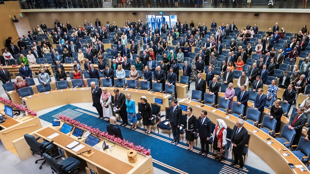 Riksdagen inför nya regler för journalister vid riksmötets öppnande nästa vecka, en av flera åtgärder som vidtas för att stärka säkerheten.