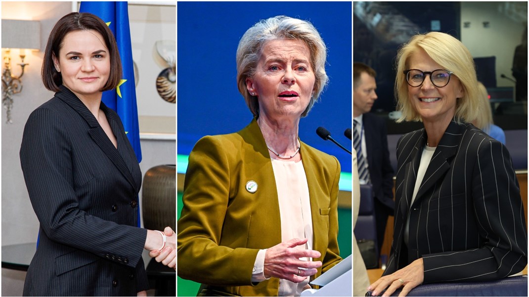 Den belarusiska oppositionspolitikern Svetlana Tichanovskaja gästar EU-parlamentet i Strasbourg, EU-kommissionens ordförande Ursula von der Leyen håller sitt årliga linjetal och finansminister Elisabeth Svantesson (M) åker till Spanien för möte med sina europeiska kollegor. 