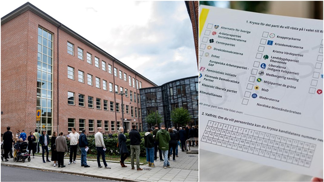 I valet 2022 uppstod köer vid flera vallokaler. Valmyndigheten har tagit fram förslag på en ny, gemensam valsedel för att möta flera problem med det nuvarande systemet. Men några förändringar bedöms inte träda i kraft förrän 2029.