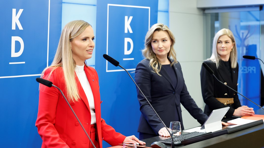 Sara Skyttedal toppar Kristdemokraternas EU-valsedel.