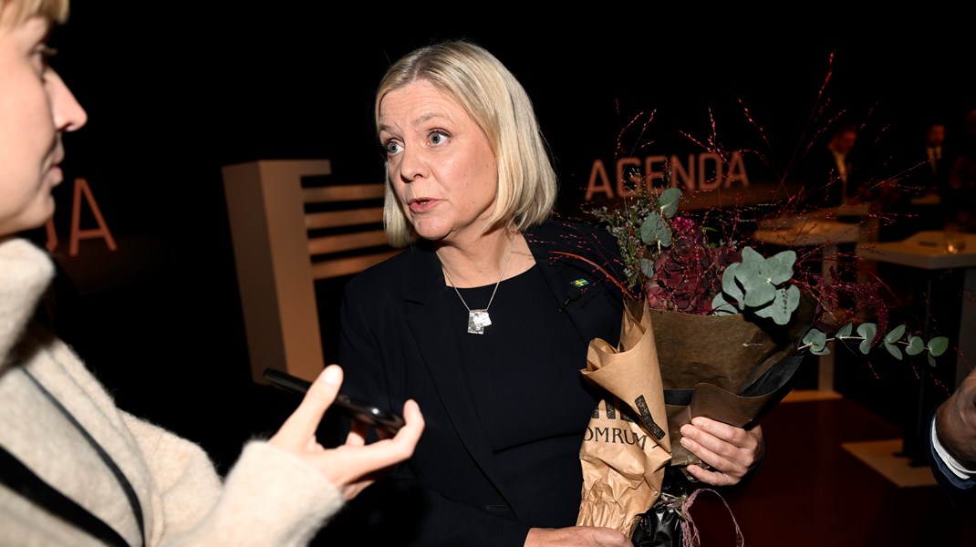  I riksdagen är oppositionen knäpptysta. Socialdemokraternas partiledare Magdalena Andersson sprider obekräftade uppgifter från Hamas och är tyst när systerpartiet Fatah sprider antisemitisk sörja om förintelsen, skriver debattören.