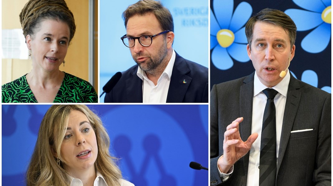 Amanda Lind (MP), Fredrik Malm (L), Jessica Rosencrantz (M) och Richard Jomshof (SD) ger sin syn på sina utskotts arbete under året som gått och berättar vad de hoppas på under 2024. 