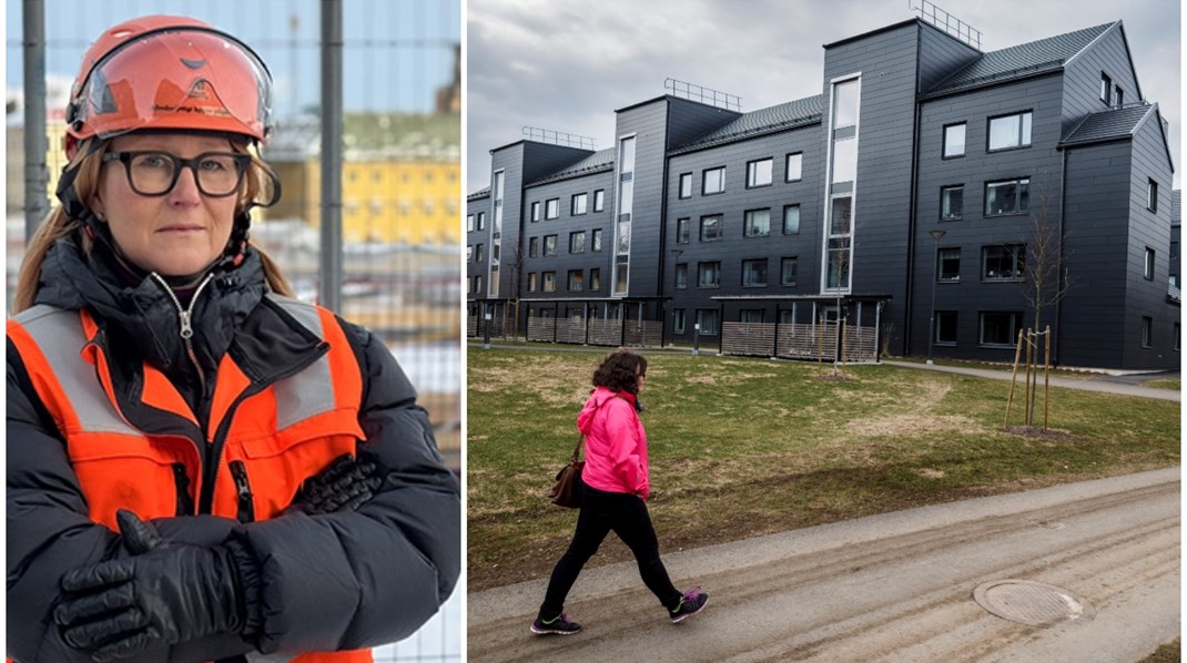 ”Det betyder att när det byggs på nästa år och nästa år igen då blir det ju enormt glapp. Då blir det verkligen bostadskris”, säger Sofia Hansdotter expert på fastighetsutveckling på Sveriges allmännytta. 