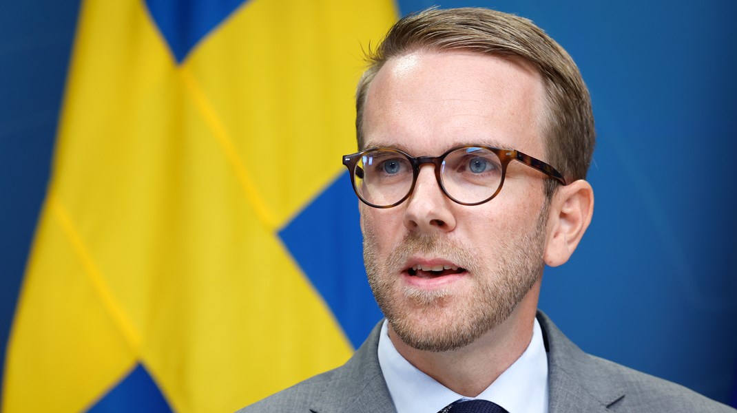 Infrastrukturminister Andreas Carlson (KD).