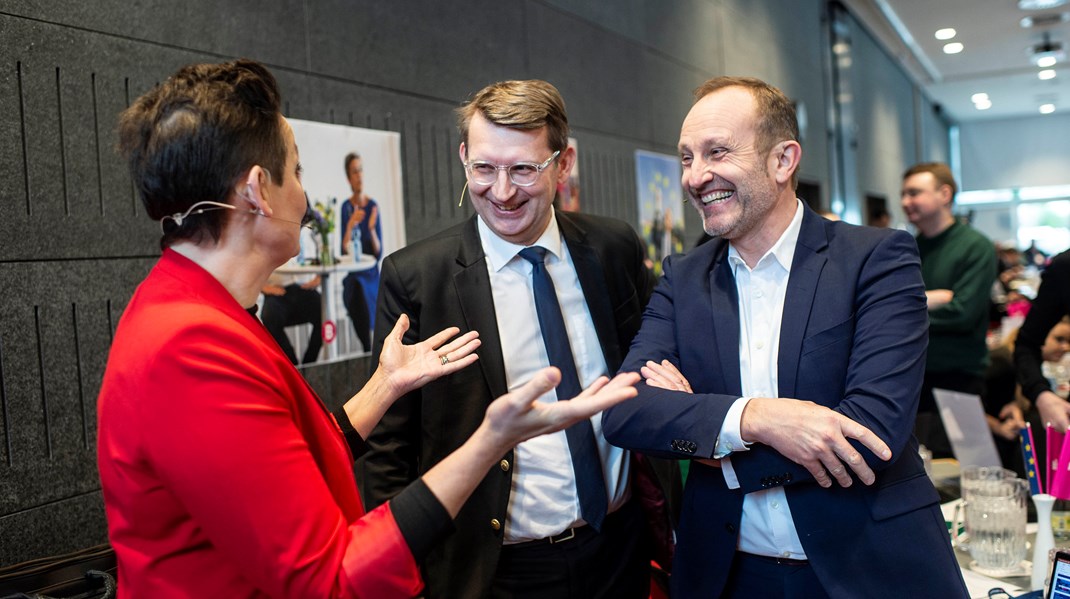 Troels Lund Poulsens och Martin Lidegaards partier Venstre respektive Radikale är på väg att bilda en liberal allians med Moderaterne inför EU-valet. 