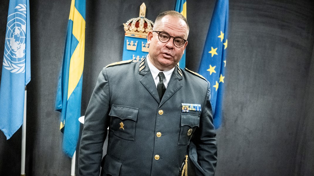 Militärparad på Kristerssons kalas