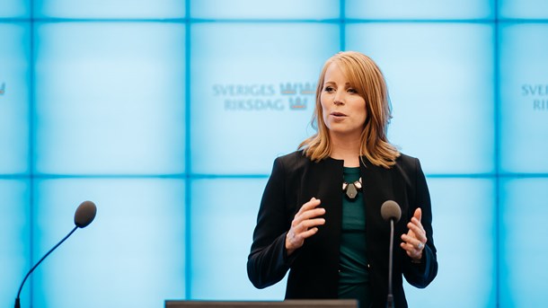 Centerns partiledare Annie Lööf