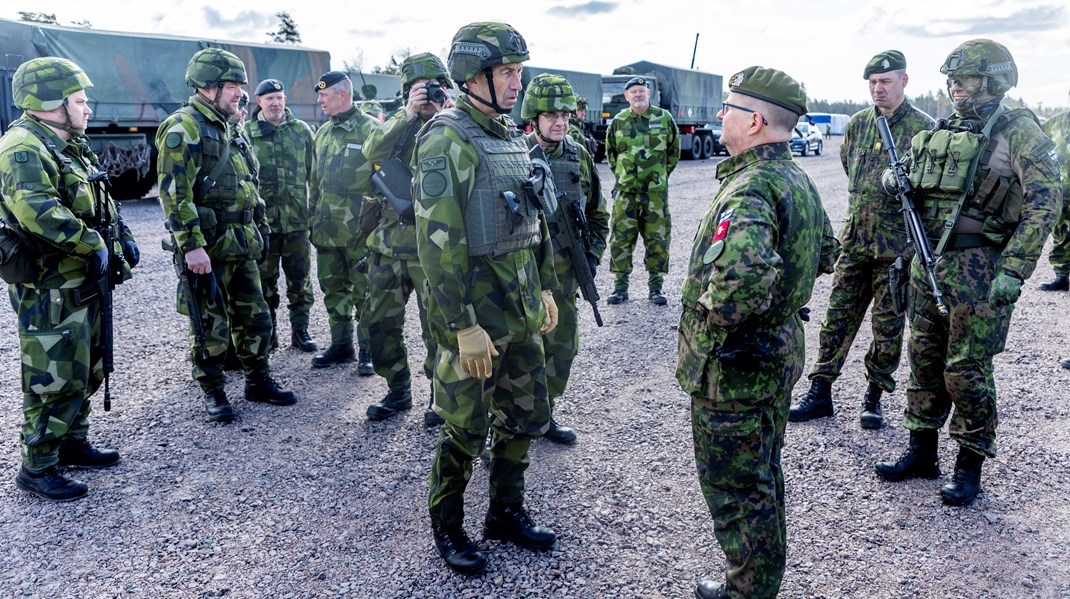 På väg att lämna livet i uniform. I höst slutar Micael Bydén som Sveriges överbefälhavare.