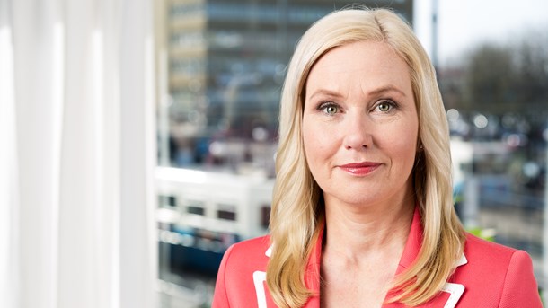 Infrastrukturminister Anna Johansson (S). 