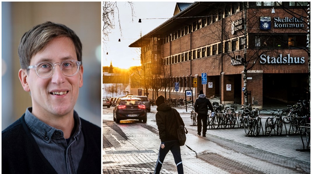 ”Det blir mycket större risk hos kommunerna. Och det är genomgående på flera av de här platserna, men som allra tydligast i Skellefteåfallet”, säger Rikard Eriksson, forskare vid Umeå Universitet. 