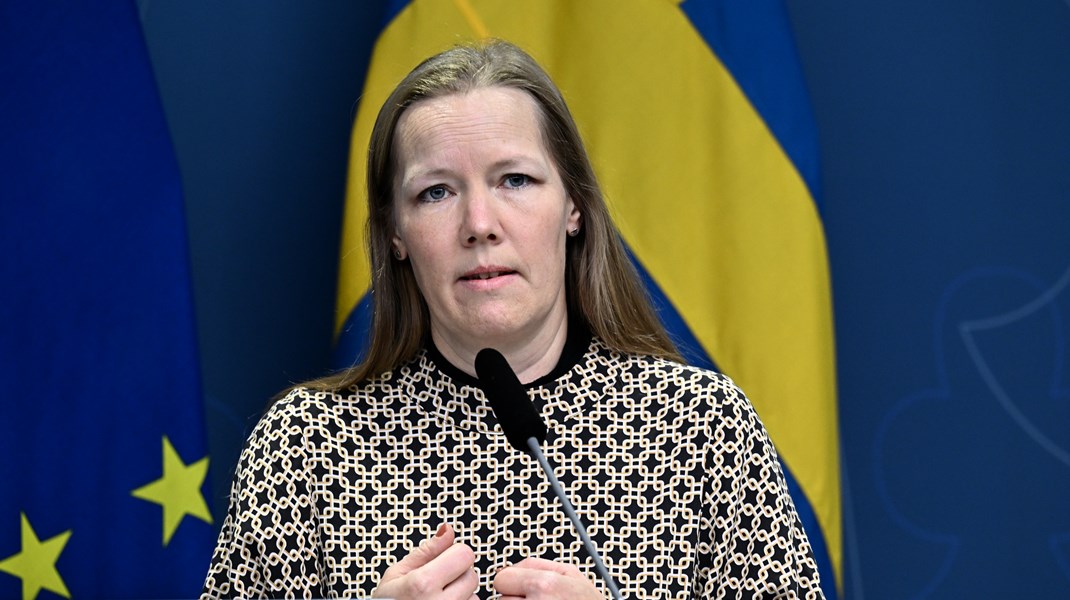 Emma Henriksson tillträder som ny gs för Famna i maj. Bilden är tagen när hon för ett år sedan utsågs till regeringens särskilda utredare för suicidprevention.